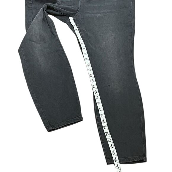 Nine West Women's Charcoal High Rise Skinny Sculpting Denim Jeans, Size 18S, NWT - Picture 10 of 12